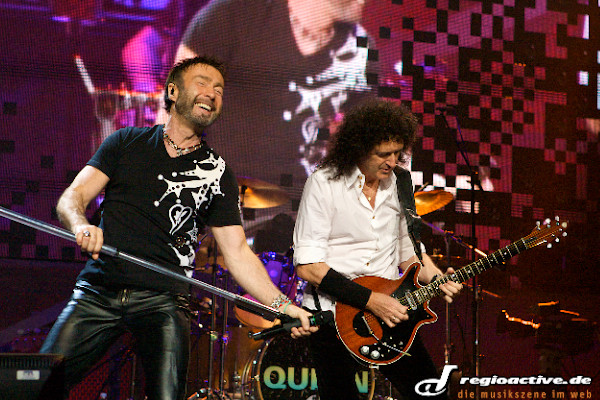 Queen und Paul Rodgers (live in der SAP Anrena Mannheim, Oktober 2008)